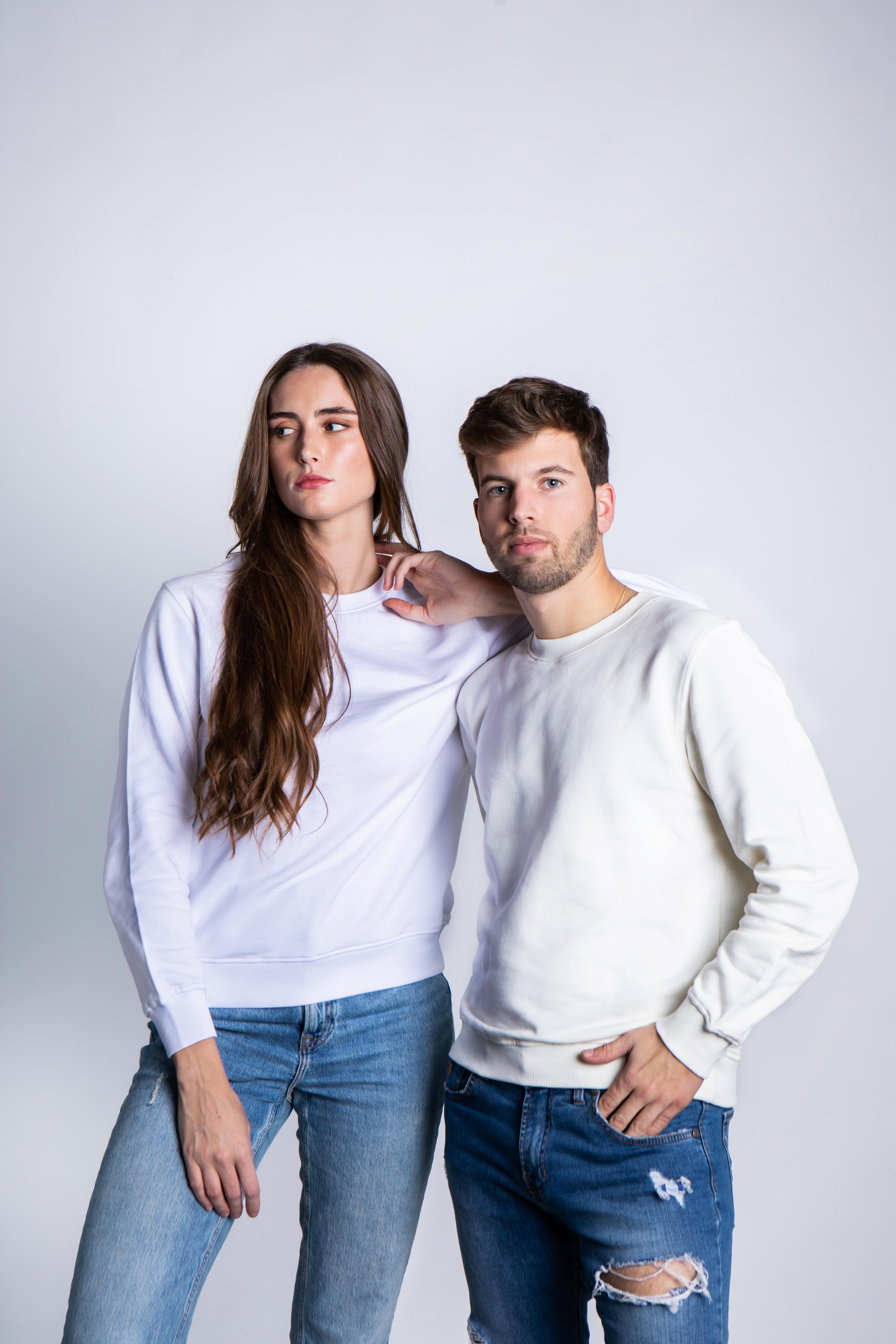 OLUNKA - Sudadera regular fit french terry 320gr